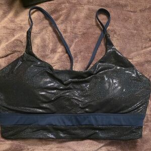 ZYIA Shimmering Midnight Sports Bra